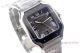 V6 Factroy Large Model Cartier Santos In Automatic Movement ADLC Black Bezel Watch Replica (2)_th.jpg